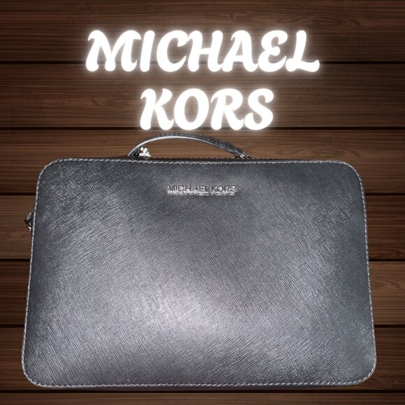 Michael Kors Black Crossbody - Picture 1 of 4